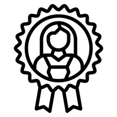 Rewarding Employees icon vector image. Can be used for Human Resource.