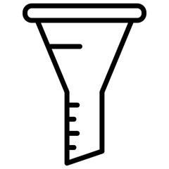 Filter icon vector image. Can be used for Online Store.