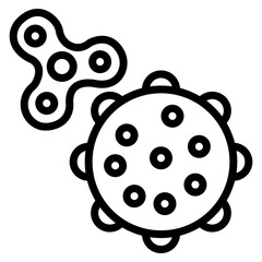 Sensory Play icon vector image. Can be used for Daycare.