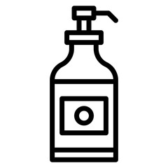 Syrup Dispenser icon vector image. Can be used for Brunch.