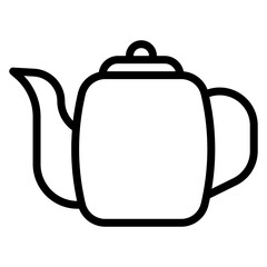 Tea Pot icon vector image. Can be used for Brunch.