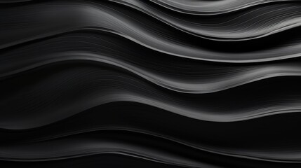 Intricate abstract black wave background with stylish pattern for graphic design projects