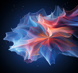  Abstrakte Formen, Futuristisches Design, Farbige Muster, Wellenmuster