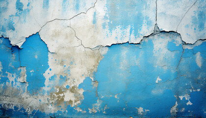 Fototapeta premium Grunge cracked wall