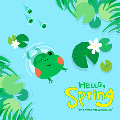 개구리가 깨어나는 봄, 경칩