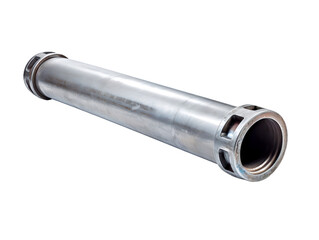 Section of Industrial Pipe, isolated on a transparent or white background