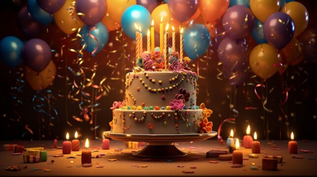 Make every birthday memorable with this high-definition image, bringing to life the joy and celebratory spirit of someone having a fantastic birthday.
