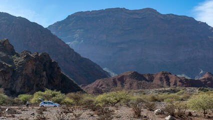 Ruta de Jujuy, o Salta. Argentina.