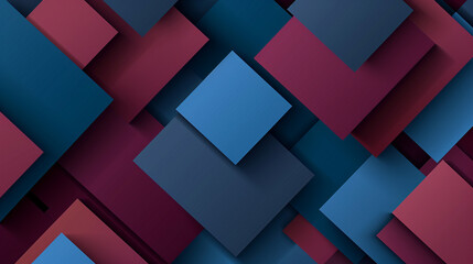 Blue, maroon, & indigo abstract background vector presentation design. PowerPoint and business background.