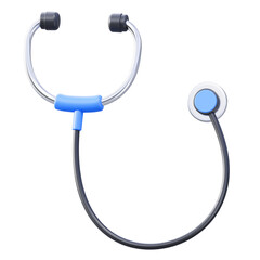 stethoscope 3d illustration