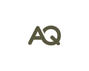 AQ LOGO DESIGN VECTOR TEMPLATE