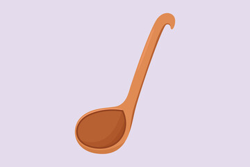 Kitchen utensils. Home Equipment concept. Colored flat vector illustration isolated.