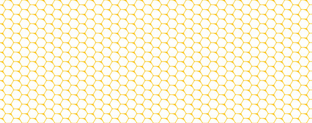 abstract honeycomb cell. hexagon geometric pattern. seamless hex background. vector illustration. design for the background flyers, ad honey, fabric, clothes, texture, textile pattern