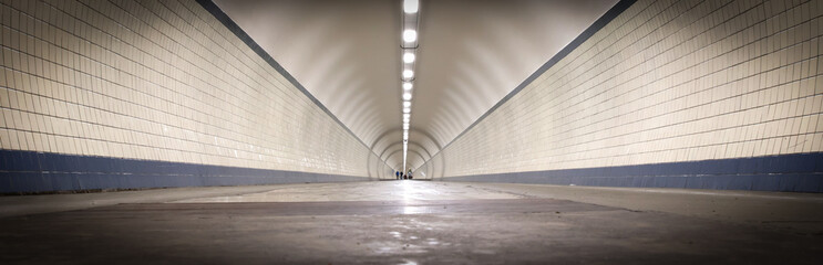 St. Anna's underground tunnel under the Scheldt River in Antwerp