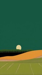 Wallpaper Minimalist with Space for Text, Suitable for smartphone wallpaper or background for writing quotes