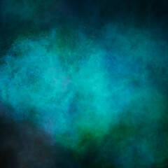 Fototapeta na wymiar Galaxy turquoise