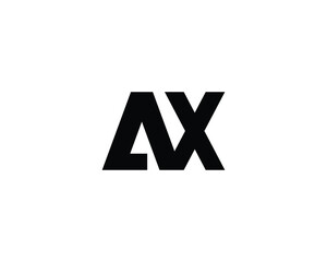 AX LOGO DESIGN VECTOR TEMPLATE