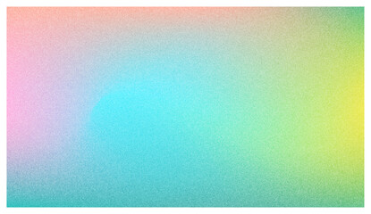 Grainy gradient background. Vector noisy holographic texture.
