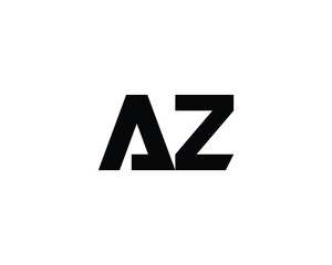 AZ LOGO DESIGN VECTOR TEMPLATE