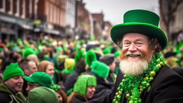 Saint Patrick's Day Parade in Dublin, Ireland