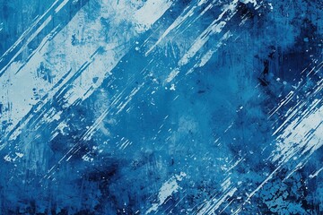 Blue Horizon: Grunge Texture in Blue, Royal Blue, and Light Blue, Tailored for Sportswear, Racing, and Cycling - A Vibrant Vector Pattern