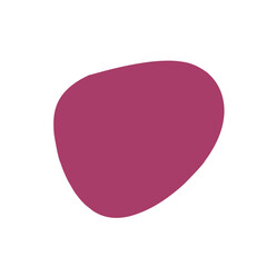 Pink blob shape