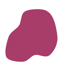 Pink blob shape