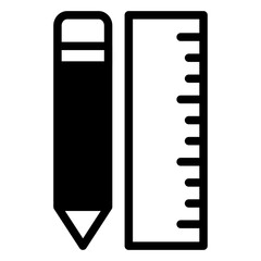 pen with ruler