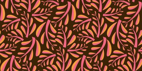 Stylish organic background. Seamless pattern.Vector. スタイリッシュ有機的パターン 
