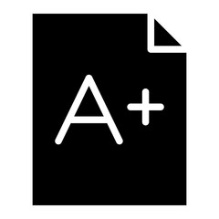 school test exam, A+ exam result