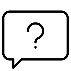 Naklejka premium Question Mark