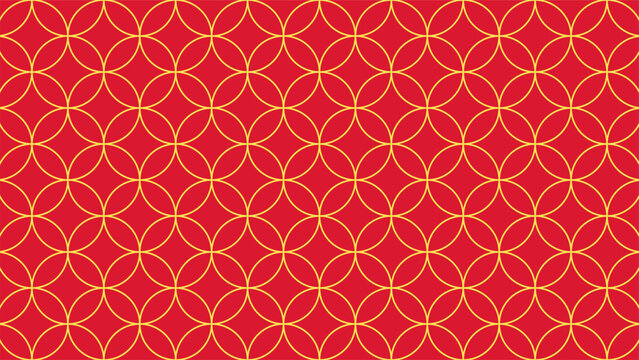 Chinese oriental pattern vector illustration. Chinese new year pattern background. Lunar new year pattern for background, texture, decoration or wrapping