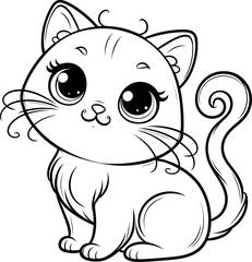 Cute Cat Illustration: High-Quality Design Elements for Your Creative Projects
