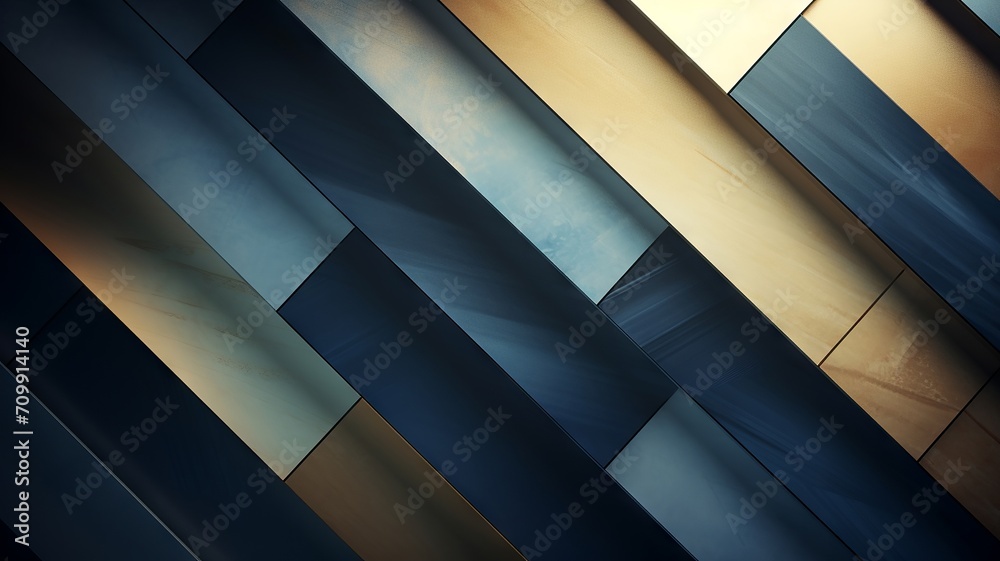 Wall mural geometric patterns form an abstract geographical design