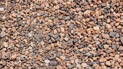 close up of a pile of stone