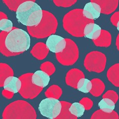 seamless pattern with circles