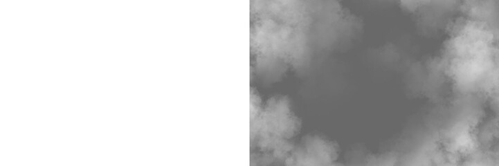 Fog transparent background. Fog png.  Clouds cloud png. Floating white fog effect. Cloud frame...