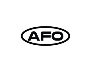 AFO LOGO DESIGN VECTOR TEMPLATE