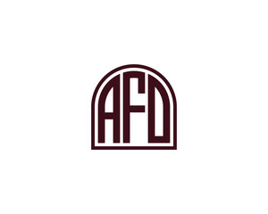 AFO LOGO DESIGN VECTOR TEMPLATE