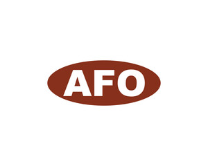 AFO LOGO DESIGN VECTOR TEMPLATE