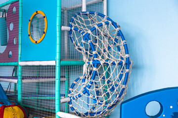 Children's playground, playground for children. Children's background.