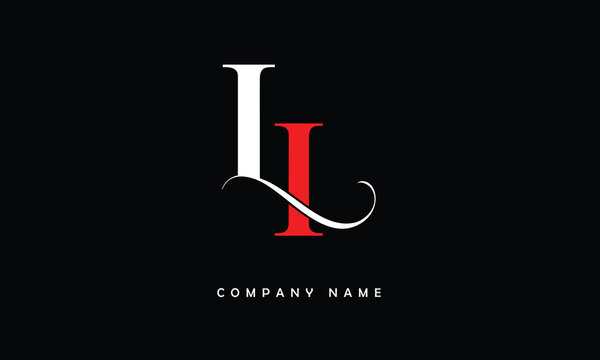 LI, IL, L, I Abstract Letters Logo Monogram