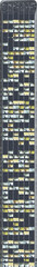 Obraz premium Facade view of moden building at night - skyscraper