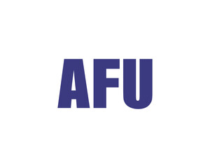 AFU LOGO DESIGN VECTOR TEMPLATE