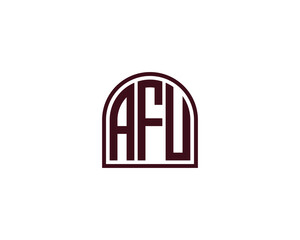 AFU LOGO DESIGN VECTOR TEMPLATE