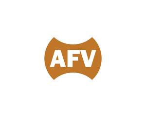 AFV LOGO DESIGN VECTOR TEMPLATE