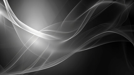 Ultimate Gray & Illuminating abstract banner background. PowerPoint and Business background.
