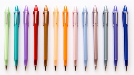 Rainbow Assortment of Pilot G2 Ball Point Pens.


