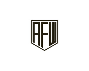 AFW LOGO DESIGN VECTOR TEMPLATE