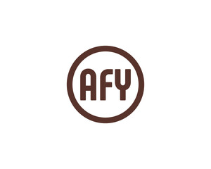 AFY LOGO DESIGN VECTOR TEMPLATE